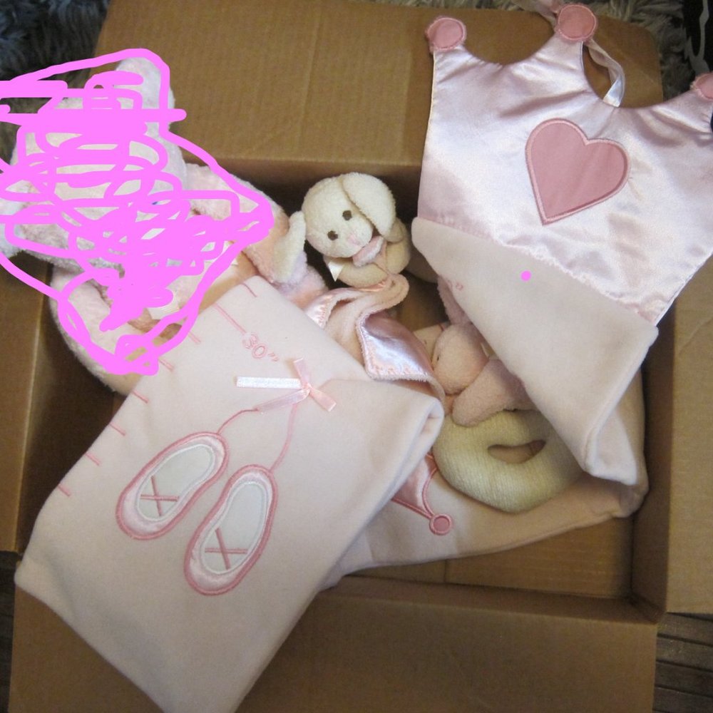 Lot Pink Girl toys Wendy Bellissimo Lambs & Ivy Growth Chart